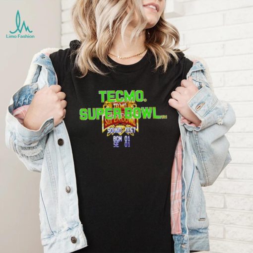 Tecmo Super Bowl shirt