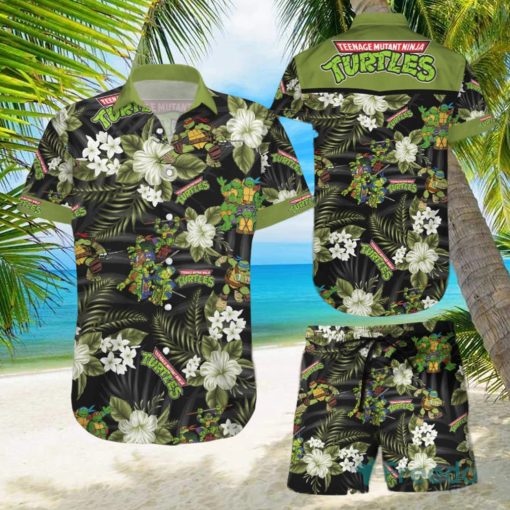 Teenage Mutant Ninja Turtles Hawaiian Shirts And Short Summer Beach Set