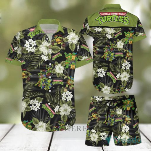 Teenage Mutant Ninja Turtles Hawaiian Shirts And Short Summer Beach Set