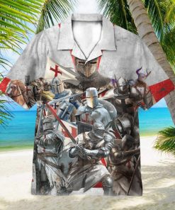 Templar Knight Squad AOP Hawaiian Shirt Aloha Summer Lover Gift Shirt