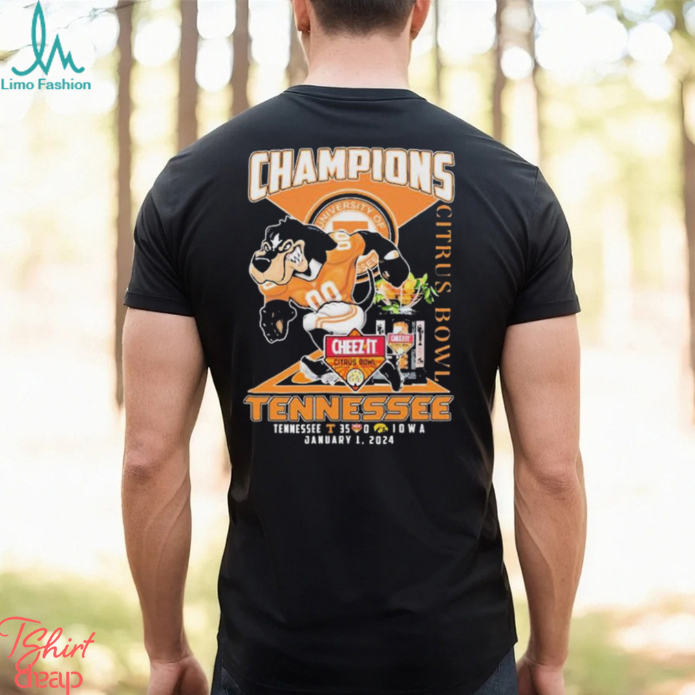 Tennessee Smokey Mascot Citrus Bowl Champions 2024 Shirt Tennessee Smokey Mascot Citrus Bowl Champions 2024 Shirt