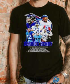 Tennessee Titans Derrick Henry NFL Offensive Player of the year signature shirt