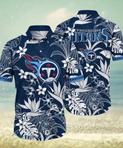 Tennessee Titans Hawaiian Shirt Flower Shirts Summer Gift For Men And Women