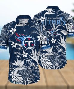 Tennessee Titans Hawaiian Shirt Flower Shirts Summer Gift For Men And Women