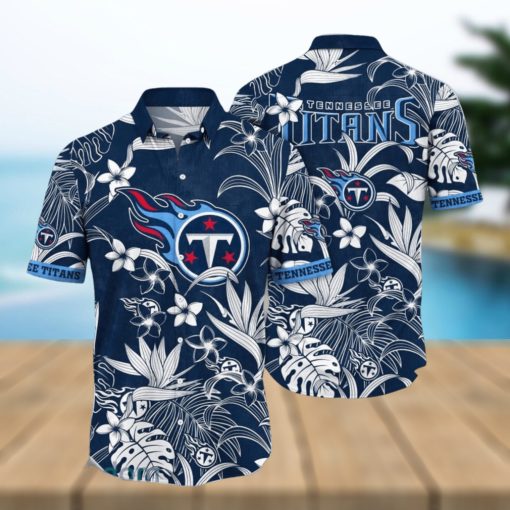 Tennessee Titans Hawaiian Shirt Flower Shirts Summer Gift For Men And Women