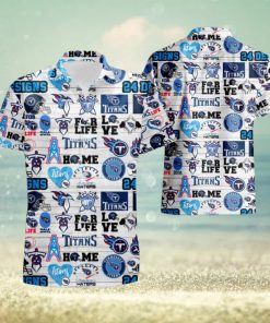 Tennessee Titans Micro Seal Nfl Hawaiian Shirt And Short Summer Shirt