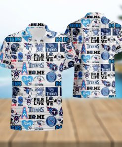 Tennessee Titans Micro Seal Nfl Hawaiian Shirt And Short Summer Shirt