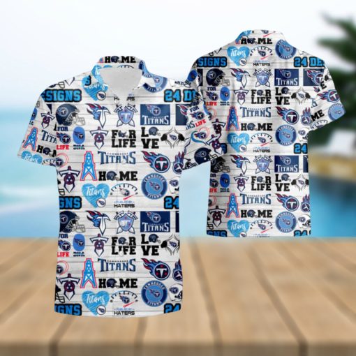 Tennessee Titans Micro Seal Nfl Hawaiian Shirt And Short Summer Shirt