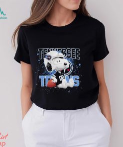 Tennessee Titans Mix Snoopy T Shirt