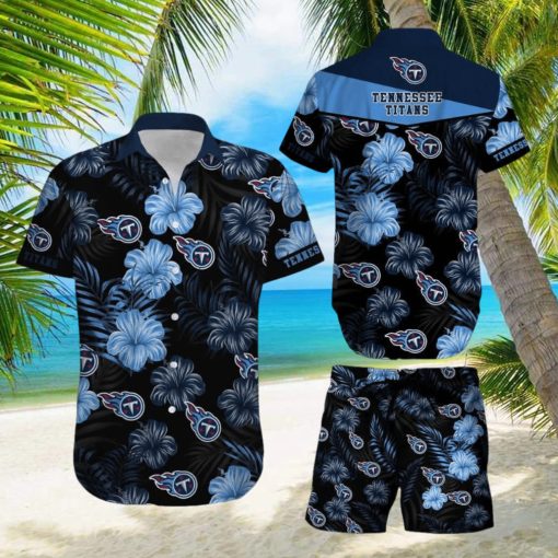 Tennessee Titans NFL Football Summer Beach Team Hawaiian Shirt And Short For Men Women Gift