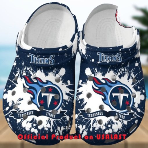 Tennessee Titans NFL New For This Season Trending Crocs Clogs Shoes