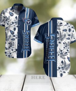 Tennessee Titans NFL Tropical Pattern Hawaiian Shirt And Short For Best Fans Gift New Trending Beach Holiday