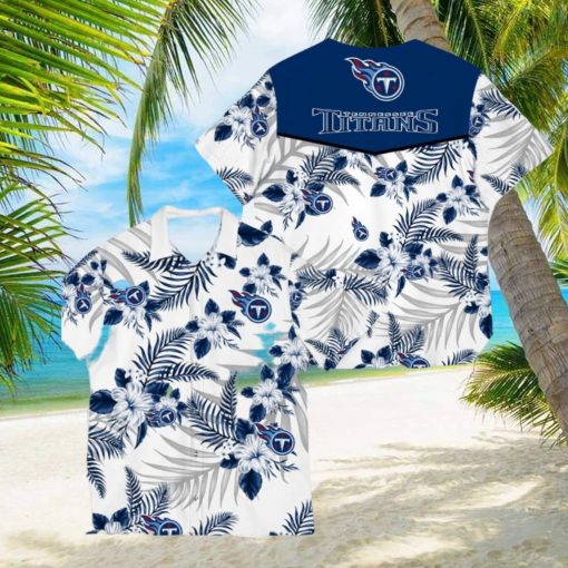 Tennessee Titans Sports American Tropical Patterns 3D Hawaiian Shirt For Men Women Gifts New Trending Teams Shirt Hollidays