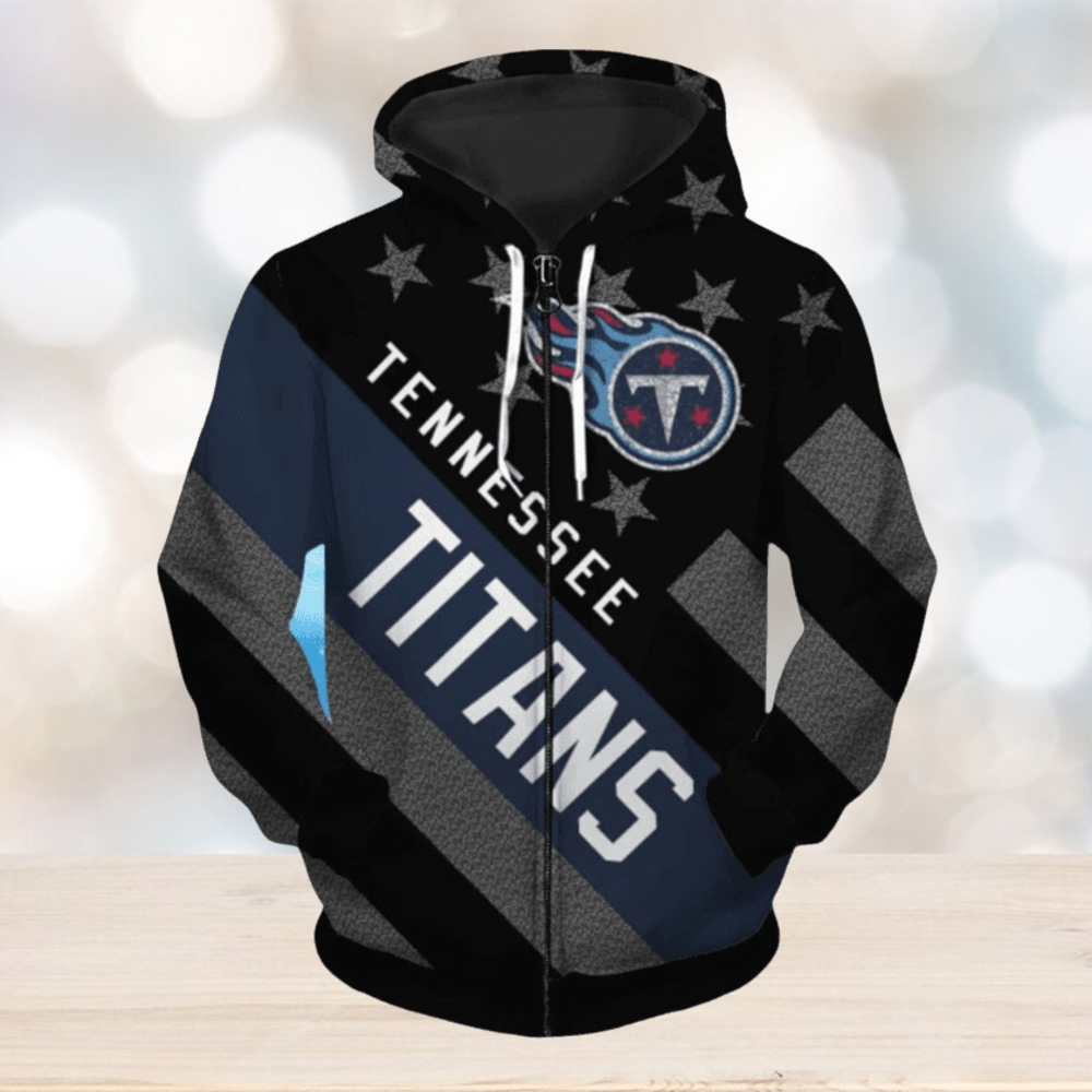 Tennessee Titans Zipper Striped Banner Dark Type Hoodies Print Full Tennessee Titans Zipper Striped Banner Dark Type Hoodies Print Full