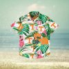 Tennessee Volunteers Black Floral Hawaiian Shirt