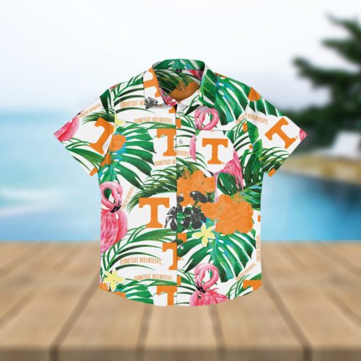 Tennessee Volunteers Flamingo Hawaiian Shirt