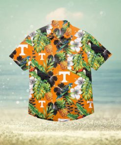 Tennessee Volunteers Floral Hawaiian Shirt