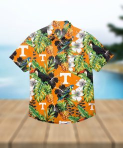 Tennessee Volunteers Floral Hawaiian Shirt