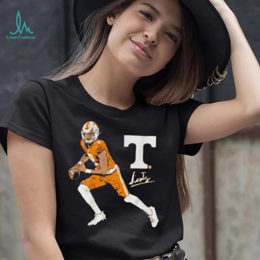 Tennessee Volunteers Football Nico Iamaleava Superstar Pose signature t shirt