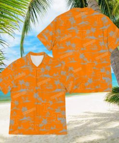 Tennessee Volunteers Island Pattern Tree Unisex 3D Hawaiian Shirt For Men Women Gifts New Trending Teams Shirt Hollidays