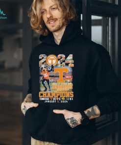 Tennessee Volunteers Mascot 2024 Cheez It Citrus Bowl Champions Tennessee 35 0 Iowa January 12024 T Shirt