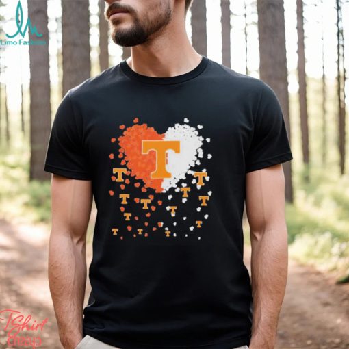 Tennessee volunteers sports tiny heart love T shirt