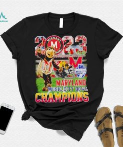 Testudo mascot Maryland Terrapins Music City Bowl Champions shirt