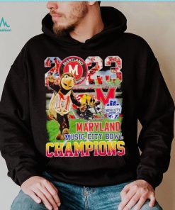 Testudo mascot Maryland Terrapins Music City Bowl Champions shirt