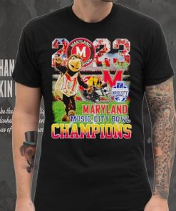 Testudo mascot Maryland Terrapins Music City Bowl Champions shirt