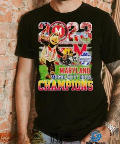 Testudo mascot Maryland Terrapins Music City Bowl Champions shirt