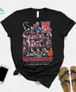 Texans 45 14 Browns AFC Wild Card Playoffs Shirt