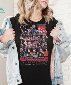 Texans 45 14 Browns AFC Wild Card Playoffs Shirt