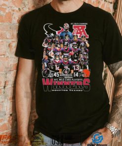 Texans 45 14 Browns AFC Wild Card Playoffs Shirt