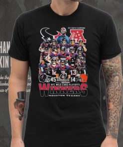 Texans 45 14 Browns AFC Wild Card Playoffs Shirt