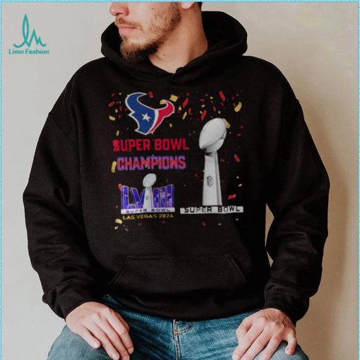 Texans Super Bowl Champions LVIII Las Vegas 2024 Shirt