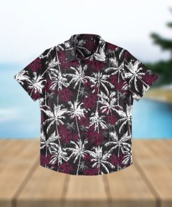 Texas A&M Aggies Black Floral Hawaiian Shirt