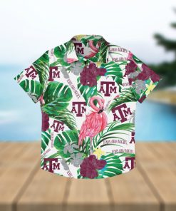 Texas A&M Aggies Flamingo Hawaiian Shirt