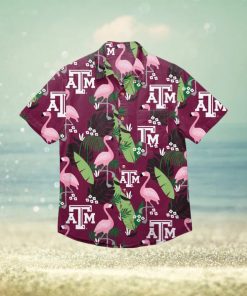 Texas A&M Aggies Floral Hawaiian Shirt