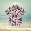 Texas Longhorns Floral Hawaiian Shirt