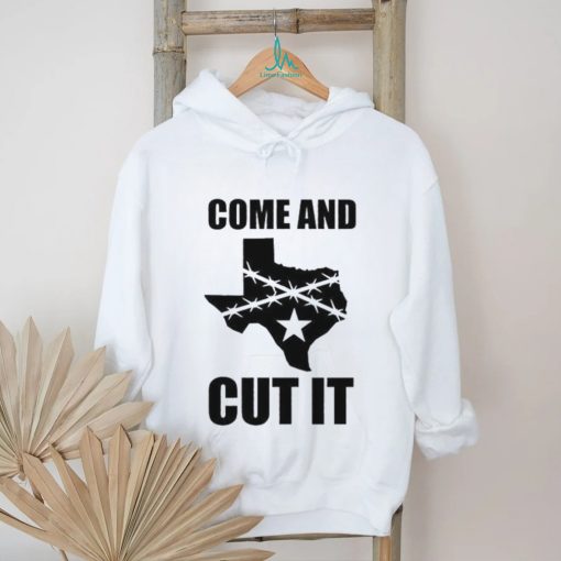 Texas Come and Cut It Barbed Wire Razor shirt
