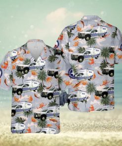 Texas Harris County ESD 11 Mobile Healthcare Hawaiian Shirt 3D Printed Aloha Summer Shirt