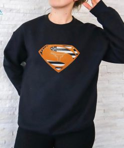 Texas Longhorns Superman logo shirt