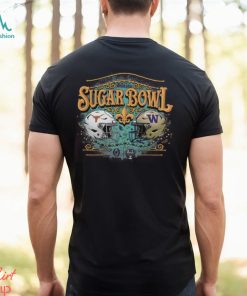 Texas Longhorns Vs Washington Huskies College Football Playoff 2024 Sugar Bowl Head to Head Grey Shirt