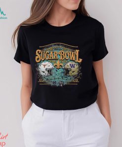 Texas Longhorns Vs Washington Huskies College Football Playoff 2024 Sugar Bowl Head to Head Grey Shirt