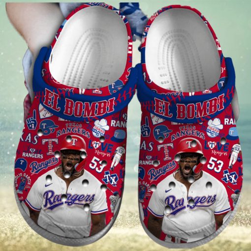 Texas Rangers MLB Sport Crocs Crocband Clogs Shoes Comfortable For Men Women and Kids – Footwearelite Exclusive