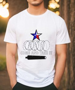 Texas Razor Wire, Come and Take It Texas Flag Shirt