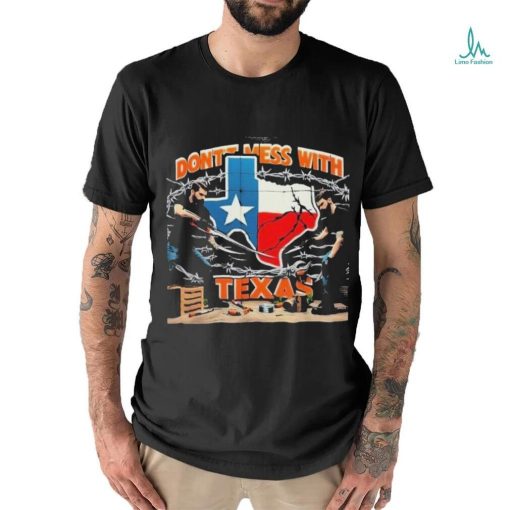 Texas Razor Wire Don’t Mess With Texas Shirt