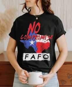 Texas Razor Wire No Compromise FAFO Shirt