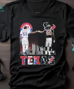 Texas Sports Teams Adolis García And Andre Johnson Signatures Shirt