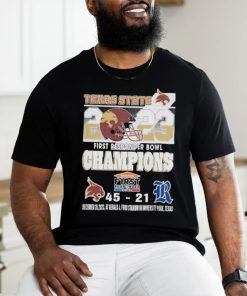 Texas State 2023 First Responder Bowl ChampionsTee Shirt